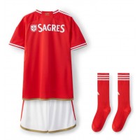 Otroški Nogometni dresi Benfica Domači 2023-24 Kratek Rokav (+ Kratke hlače)